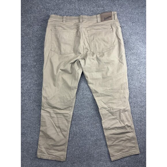 Duluth Flex Fire Hose Pants Mens 36x32 Tan Standard Fit Canvas Work Durable - Picture 10 of 12